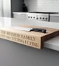 Personalised Oak Lipped Chopping Board – Countertop Saver - Image 1