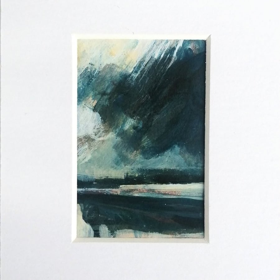Small Original Seascape Painting 