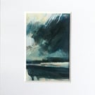 Small Original Seascape Painting 