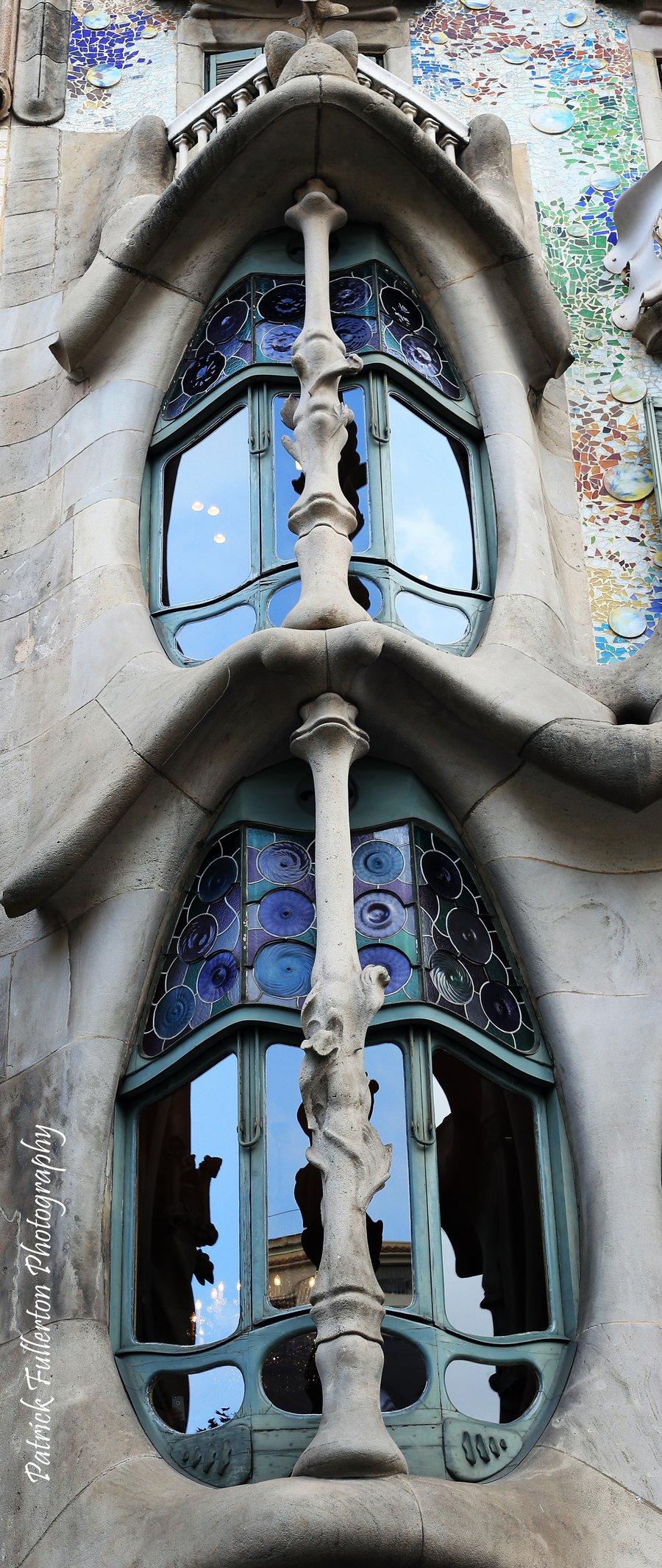 Casa Batllo on 43 Passeig de Gracia, Barcelona - Unique Art Print