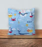 Children's Cushion, Nursery Mini Cushion, Handmade Cushion-Seaside Design-SMC71