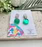 Asymmetric and Circle Earrings - Image 5