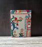 Bayeux Tapestry Handstitched A6 1950s Vintage Fabric Notebook Harold Green Comet - Image 7