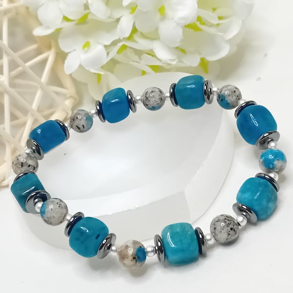 K2 with Apatite and Hematite