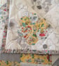 Handmade patchwork Liberty  quilt - Image 4