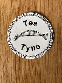 1111. Tea Tyne coaster.