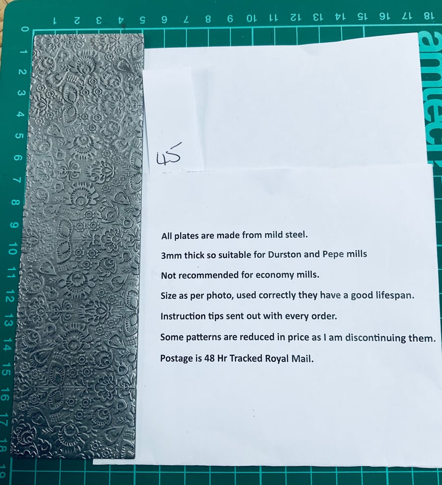 Rolling Mill Texture Plates 
