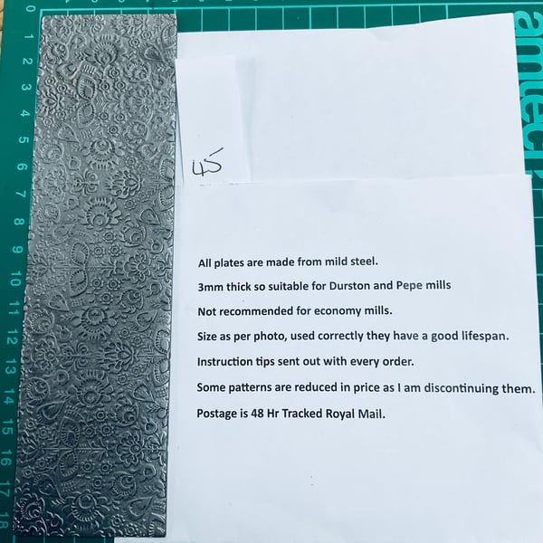 Rolling Mill Texture Plates 
