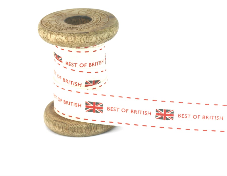 25mm Best of British Ribbon
