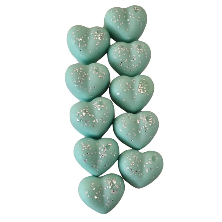 Christmas Fragrance Soy Wax Melt Hearts 10 Pack Enchanted Forest Fragrance Gift