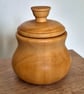 Small maple keepsake trinket pot
