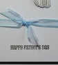 Father's Day Card - Dog with Blue Bow Tie - Image 7