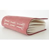Dusty Rose suede leather journal