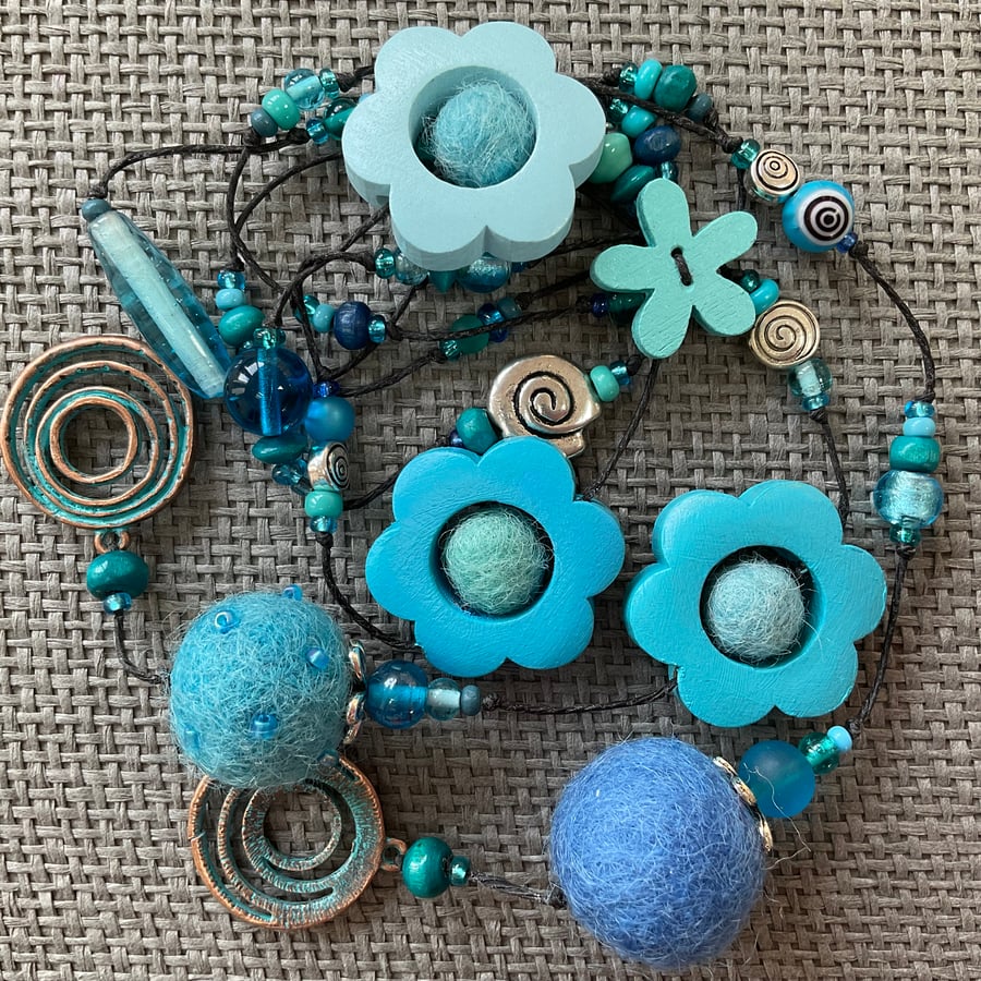 “Pacific” lariat necklace