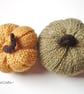 Knitted pumpkins (3) - Autumn wedding decor - Wool squashes - Image 2