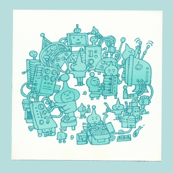 Circuits Riso Print Bongougobango