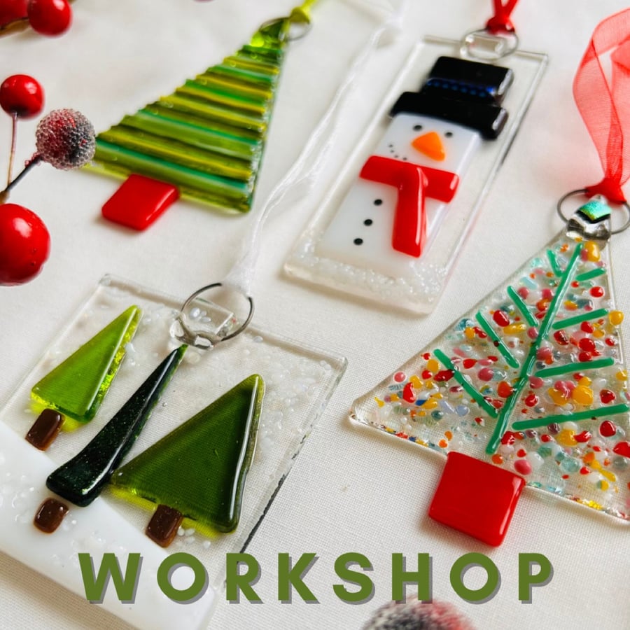 WORKSHOP Saturday 22nd November 2025 10.15am - 12.15pm - Christmas Decorations