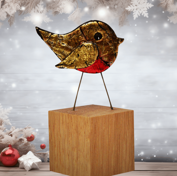 Designer Robin, Handmade Robin, Handmade Christ... Folksy