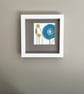 Framed Flowers - Yellow & Spring Blue - Image 7