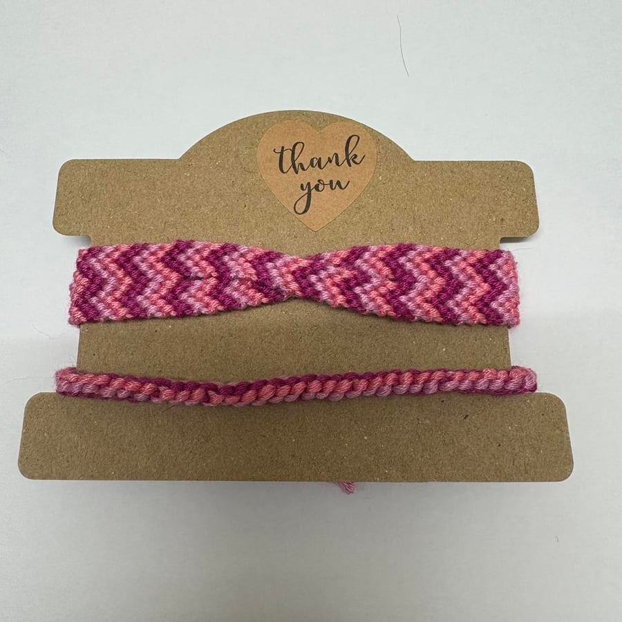 Pink bracelet set 