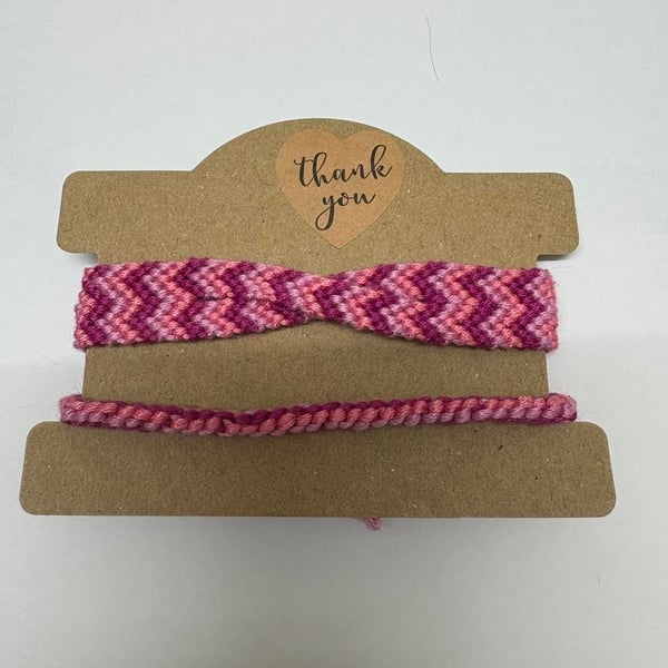 Pink bracelet set 
