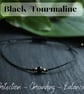 Delicate bracelet with black  tourmaline  - Image 1