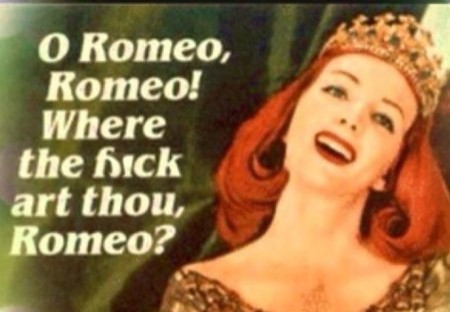 Romeo Romeo Fridge Magnet