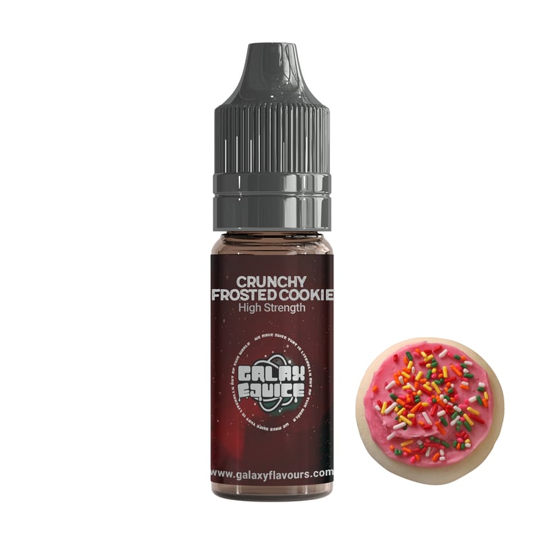 Crunchy Frosted Cookie High Strength Professional Food Flavouring.