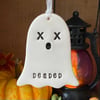 Ceramic scary ghost decoration Deaded