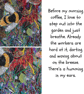 Textile nature art - bees - eco gift - wall hanging - ready to hang - Image 2