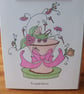 New Baby cake Card Girl. - Image 3