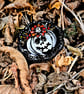 Pumpkin brooch -hand crafted resin brooch - Image 2