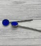 Sparkly blue Kirby grips Bobby pins