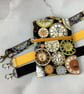 Clocks phone case, Steampunk pouch, Detachable strap, 2 options - Image 4