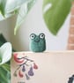 Woolly Mr Toad Bookmark - Needle Felt Felted Frog Handmade Wool Book Accessory - Image 5