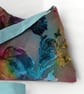 Silk, velvet and mixed textiles cross body bag  - Image 7