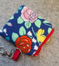 Mini Coin Purse, Mini Zip Purse, Keyring Coin Purse - Image 2