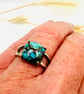 Sea and Stone - Turquoise Ring - Image 2