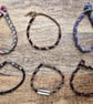 Handmade leather bracelets bands - Image 1
