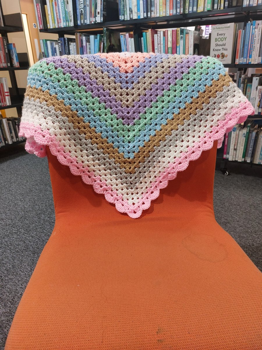 Small Colourful Square Blanket