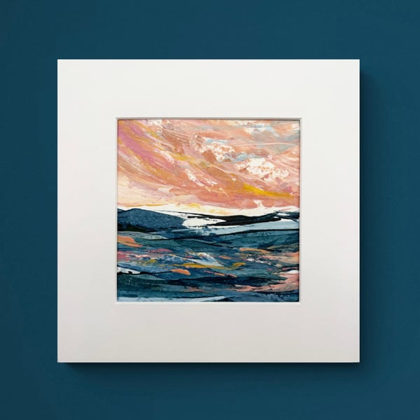 Original Seascape Painting - A Sky Full of Joy
