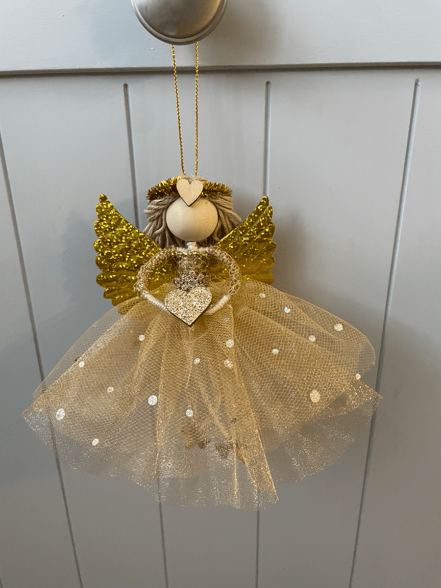 Christmas angel, Xmas tree angel, fairy decoration, xmas hanging decoration