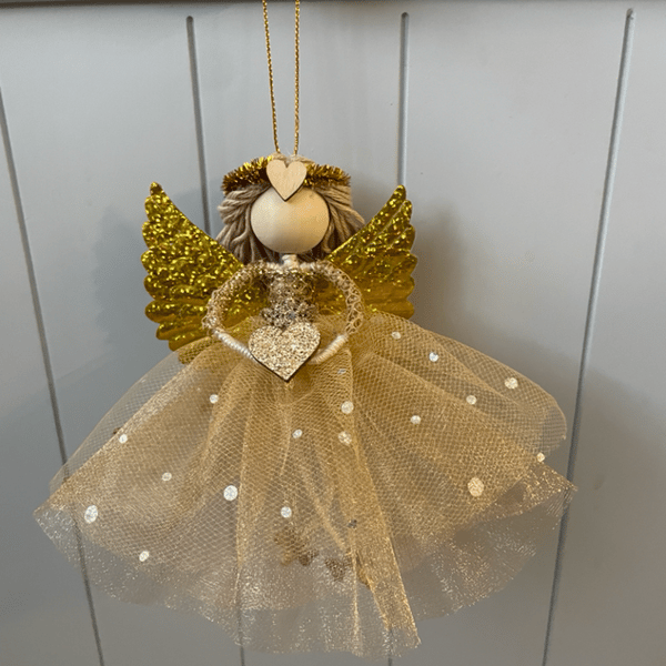 Christmas angel, Xmas tree angel, fairy decoration, xmas hanging decoration
