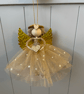 Christmas angel, Xmas tree angel, fairy decoration, xmas hanging decoration