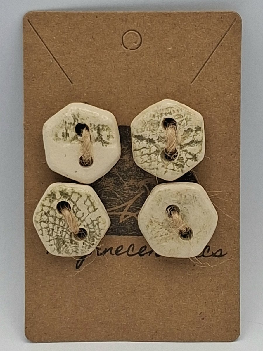 Ceramic buttons 