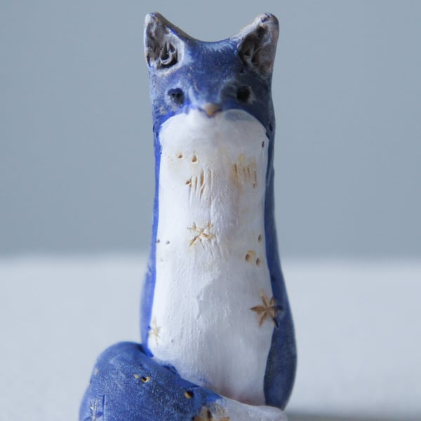 Starry Winter Fox
