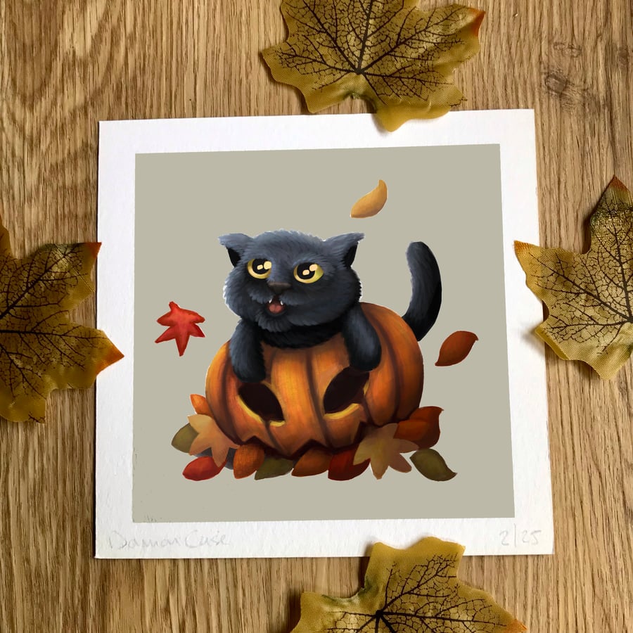 Spooky Creatures Art Print