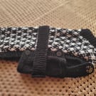 Black and white dog coat