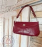 Elland - Red Leather Handbag - Handmade - Sustainable Leather Bag - Image 2