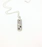Handmade Iolite Sterling Silver Pendant - Image 2